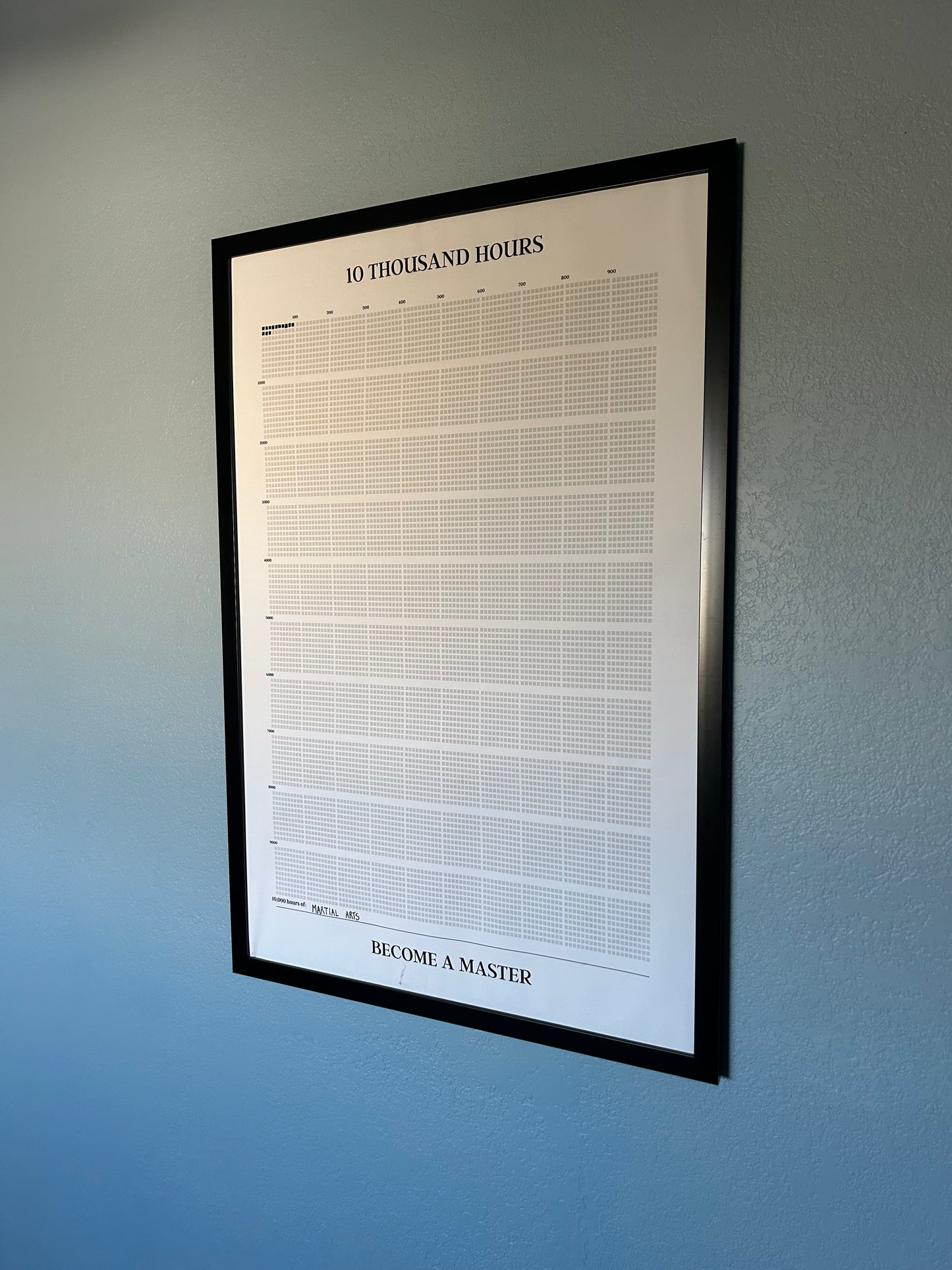 10 Thousand Hours Poster